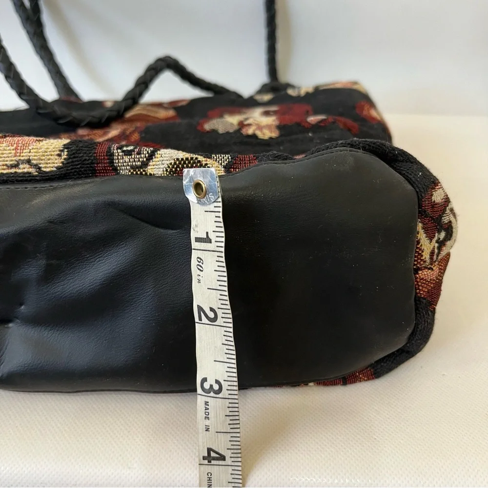 Blair Vintage Dogs Tapestry Purse Shoulder Bag